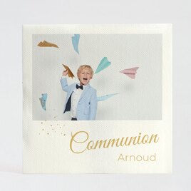 serviette personnalisee communion photo instantannee lot de 9 TA1221-2200011-09 1