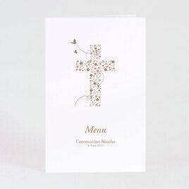 menu communion croix fleurie TA1229-2300019-09 1