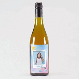 etiquette bouteille de vin communion arc en ciel et photo TA12905-1900019-09 1