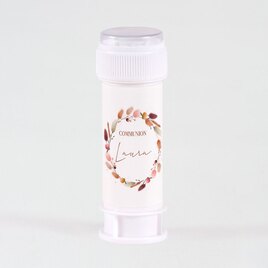 sticker tube a bulles communion couronne de fleurs TA12905-2100020-09 1