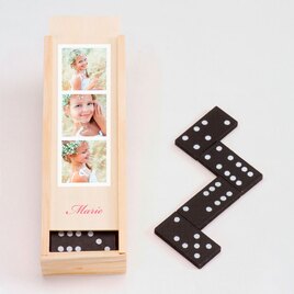 jeu de dominos en bois communion multi photos TA12936-2000005-09 2