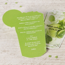 carte d invitation fete entre amis cocktail mojito TA1327-1300034-09 2