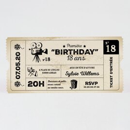 carte d invitation anniversaire adulte ticket de cinema TA1327-1500025-09 1