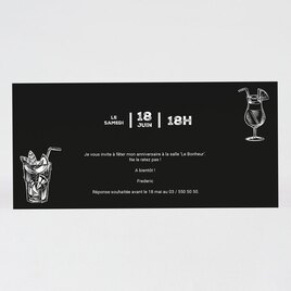 carte d invitation anniversaire cocktail party TA1327-2100018-09 2