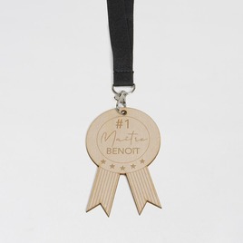 medaille personnalisable en bois TA14815-2400001-09 1