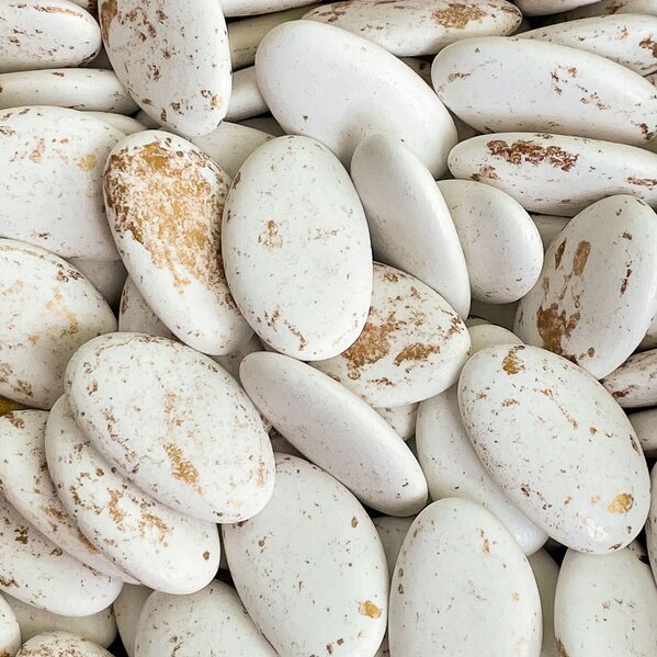 dragees chocolat marbrees or et blanc TA383-124-09 1