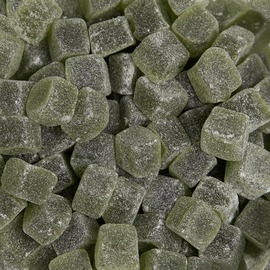 cubes de bonbons gelifies anniversaire gout pomme 750 gr 190 ex TA384-015-09 1