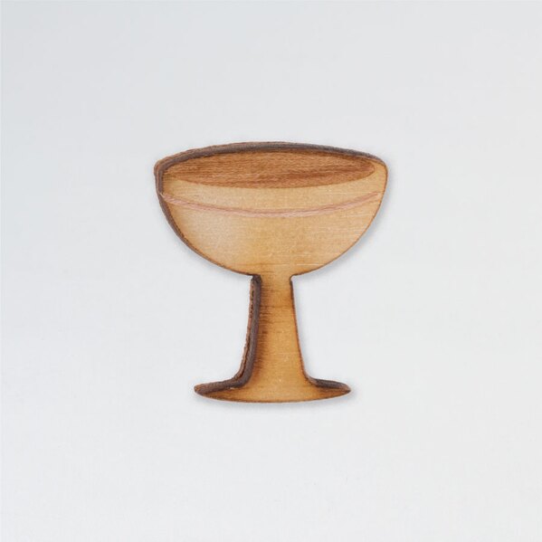 motif en bois communion calice TA459-012-09 1