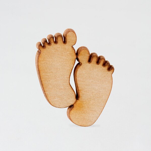 motif en bois empreintes pieds TA559-005-09 1