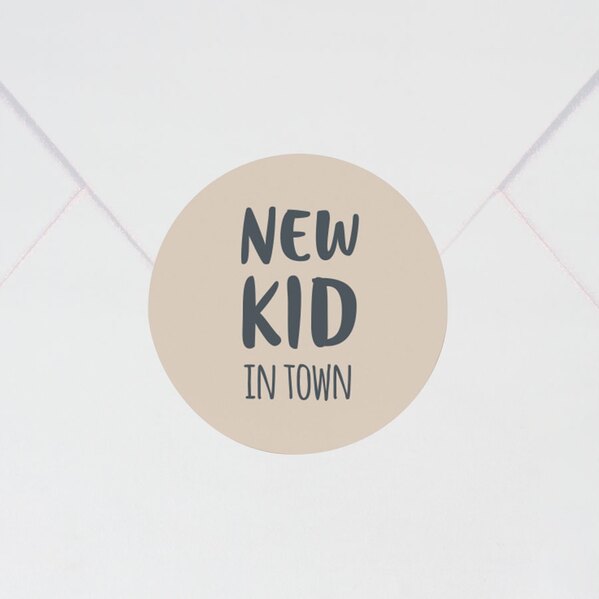 sticker autocollant naissance new kid in town TA571-136-09 1